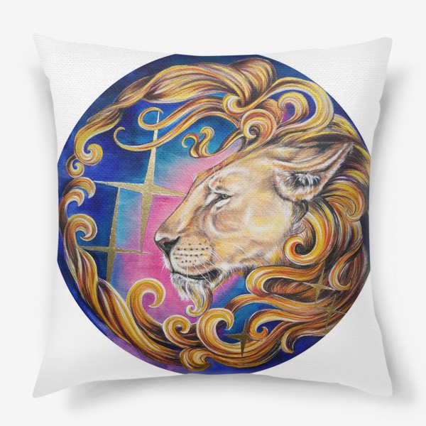 Подушка «Звездный лев »