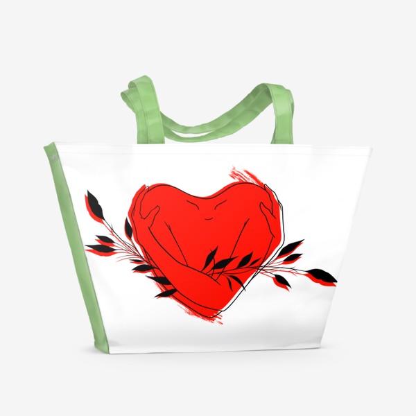 Пляжная сумка «Люби себя»