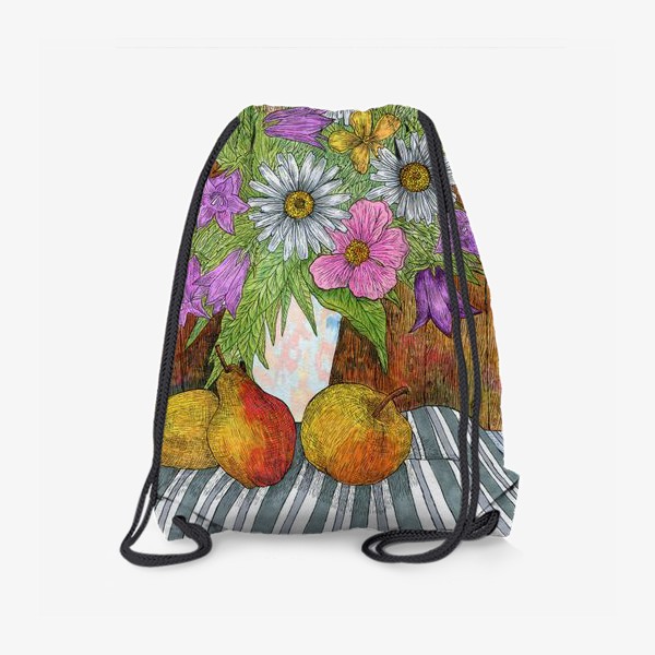 Рюкзак «Яркий букет цветов»