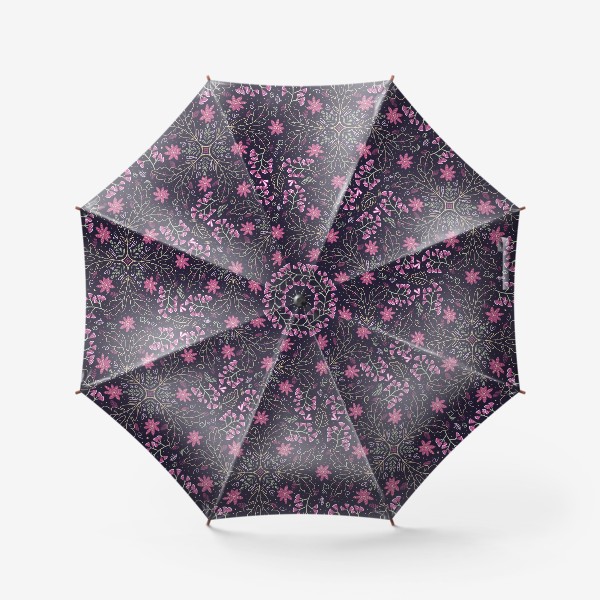 Зонт «Розовая арабеска»