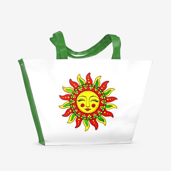 Пляжная сумка «Яркое солнце»