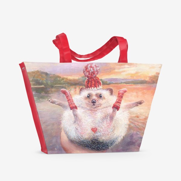 Пляжная сумка «Комочек счастья»