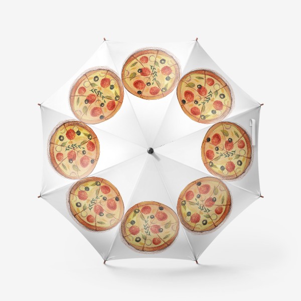 Зонт «Пицца»
