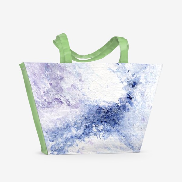 Пляжная сумка «Синяя нежность»