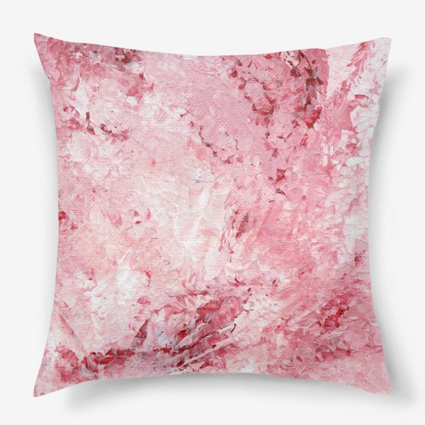 Подушка «Нежность в розовом. Цвети!»