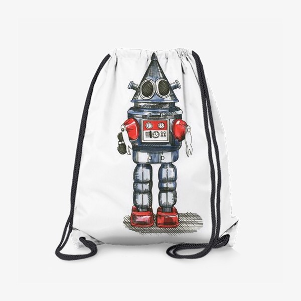 Рюкзак «Синий робот»