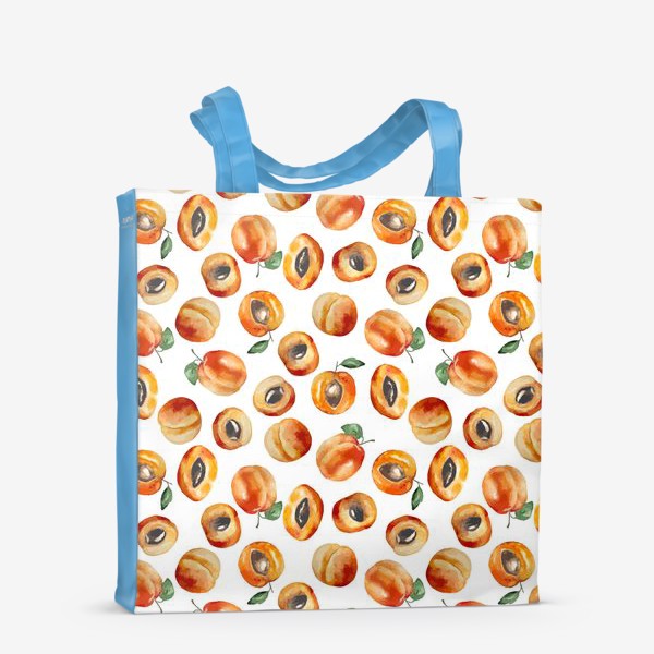 Сумка-шоппер «Сладкие абрикосы коллаж»