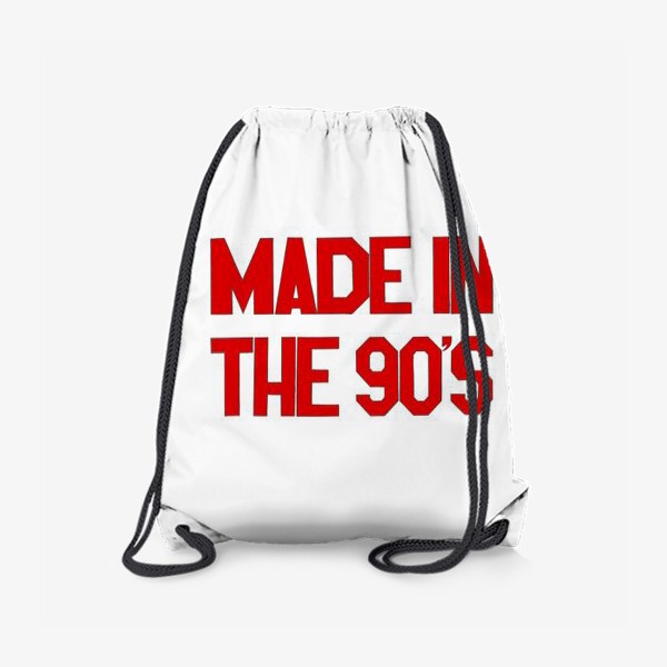 Рюкзак «Made in 90's. Принт для тех, кто рожден в 1990х»