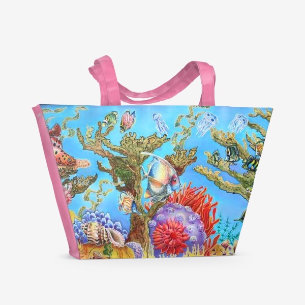 Пляжная сумка «Коралловый риф »