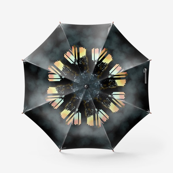 Зонт «Сосны на рассвете »