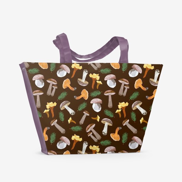 Пляжная сумка &laquo;Fall mushrooms&raquo;