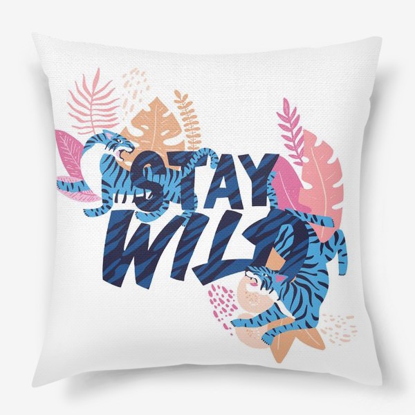 Подушка «stay wild»