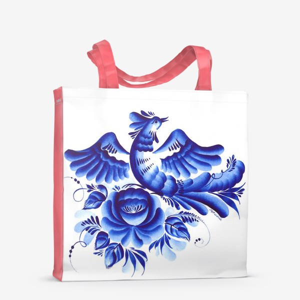 Сумка-шоппер «Синяя птица»