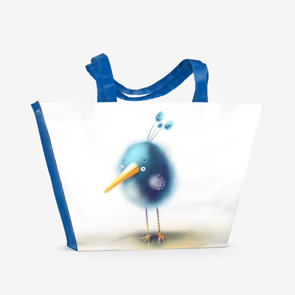 Пляжная сумка &laquo;Птица счастья&raquo;