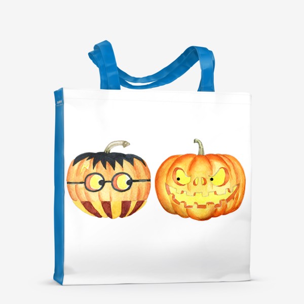 Сумка-шоппер «Хэллоуин, тыквы, осень»