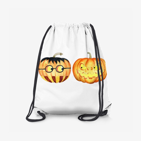 Рюкзак «Хэллоуин, тыквы, осень»