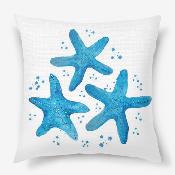 Подушка «Морские звезды»