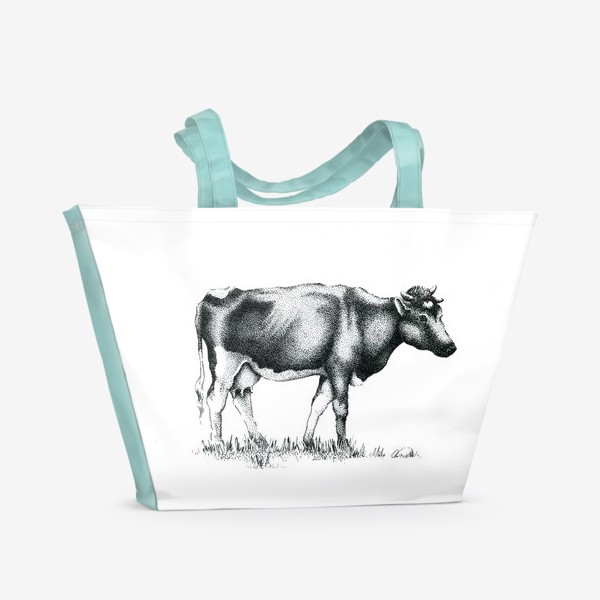 Пляжная сумка «Корова»