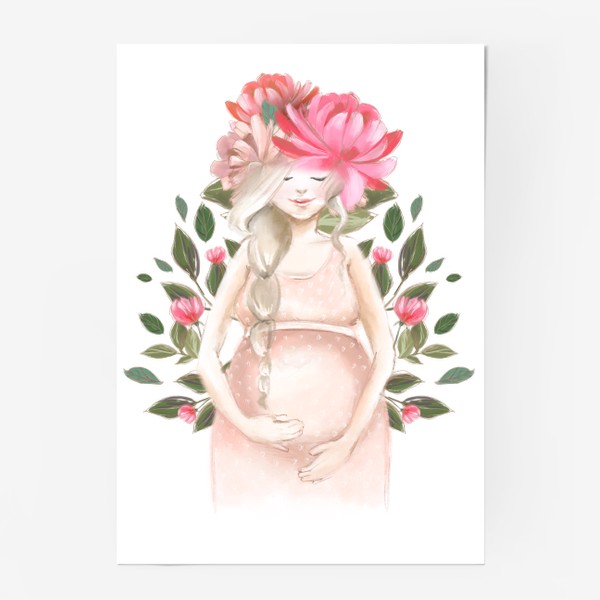 Постер «Беременность, ребенок»