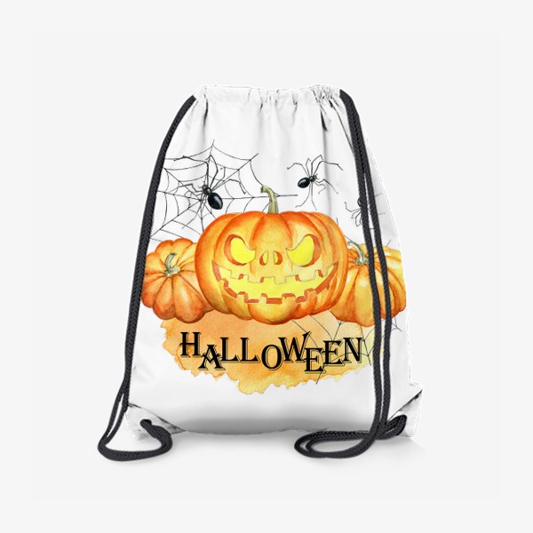 Рюкзак «Хэллоуин, тыквы, осень»
