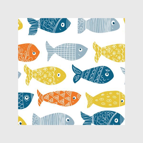 Шторы «Цветные рыбки»