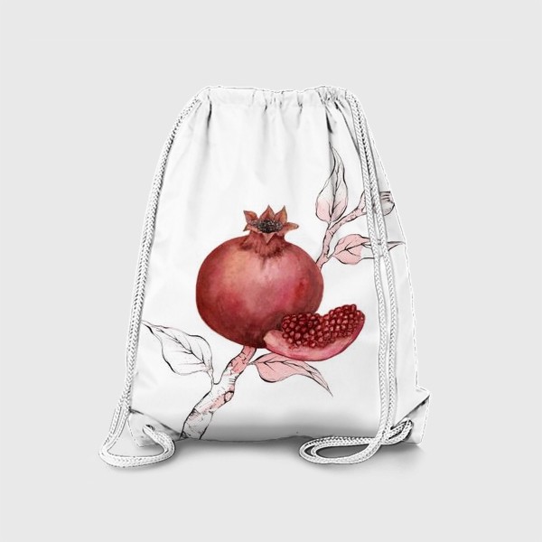 Рюкзак «Сочный цветущий гранат»