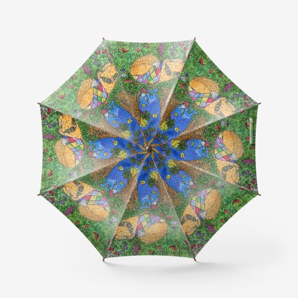 Зонт «Колыбельная для маленького лиса»