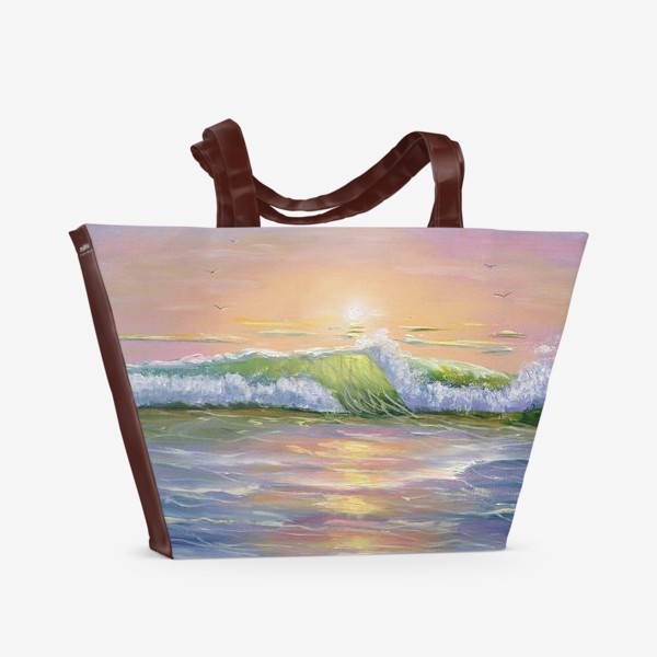 Пляжная сумка &laquo;Восход над морем&raquo;