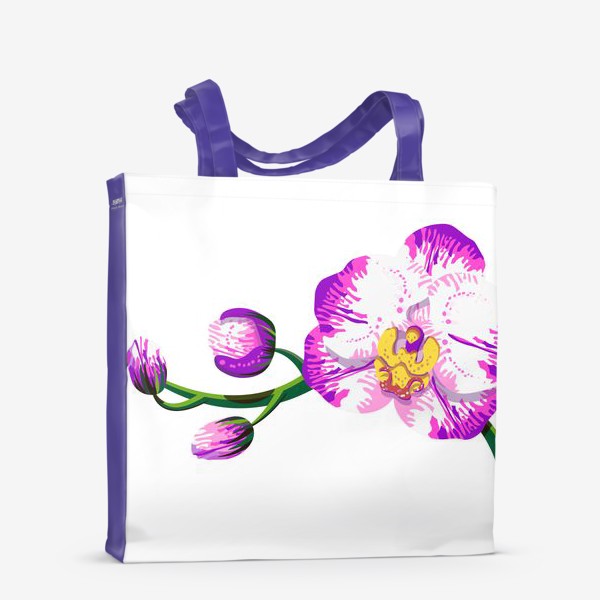 Сумка-шоппер «Цветок орхидея фалинопсис»