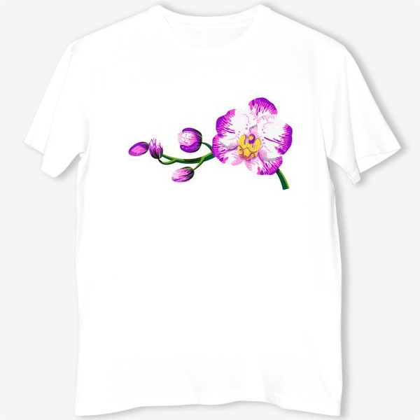 Футболка «Цветок орхидея фалинопсис»