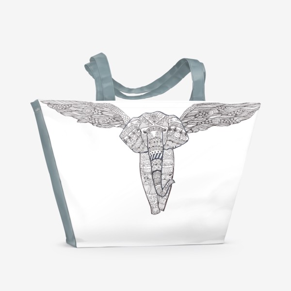 Пляжная сумка «Воздушный слон»