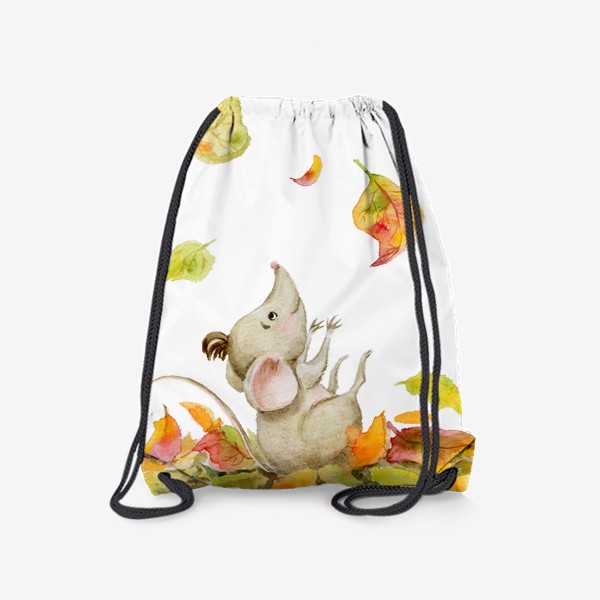 Рюкзак «Мышка и листопад.Здравствуй,осень.»