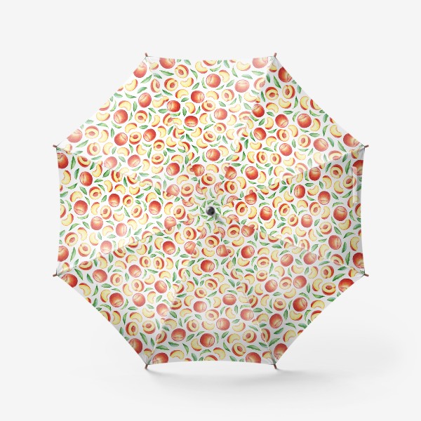 Зонт «Персики и листья»