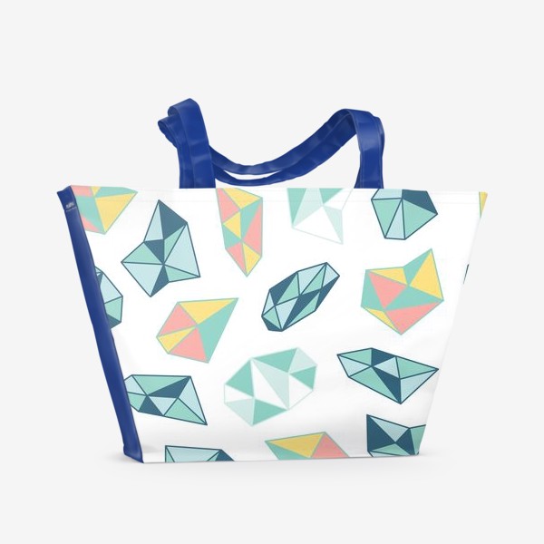 Пляжная сумка &laquo;Цветные кристаллы&raquo;