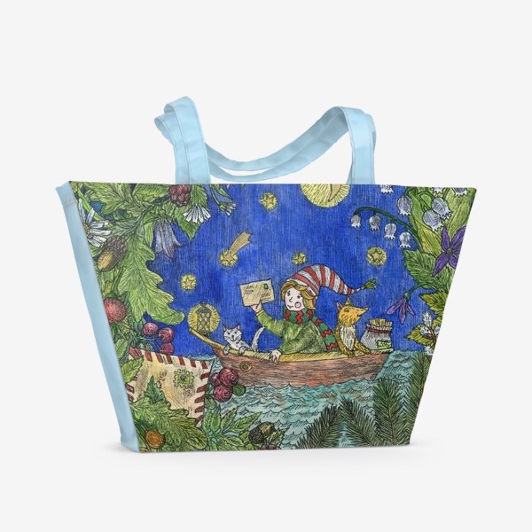 Пляжная сумка «Веселое путешествие»