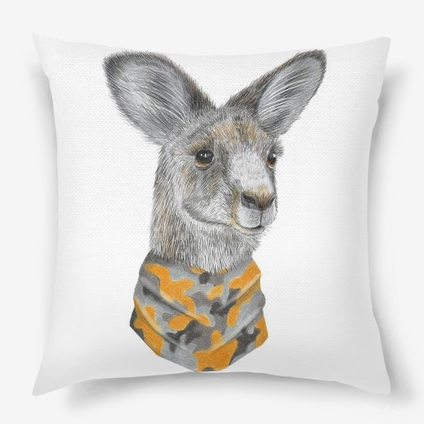 Подушка «Кенгуру. Милые животные Австралии»
