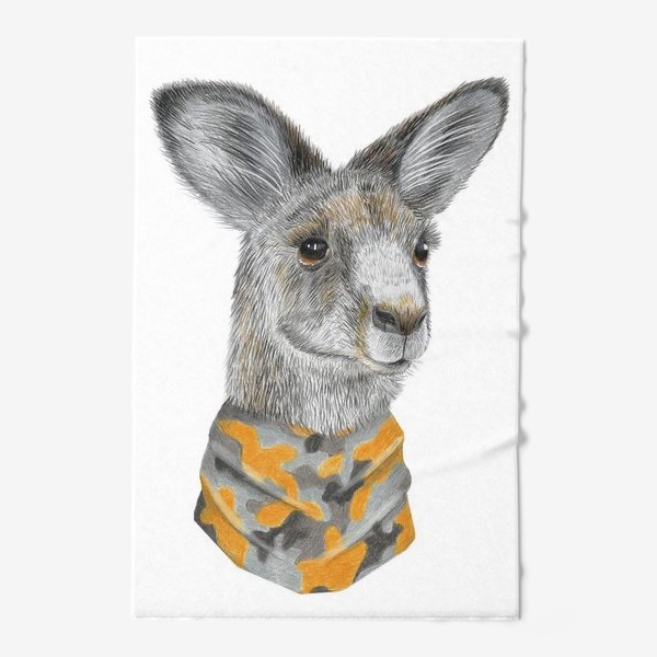 Полотенце «Кенгуру. Милые животные Австралии»