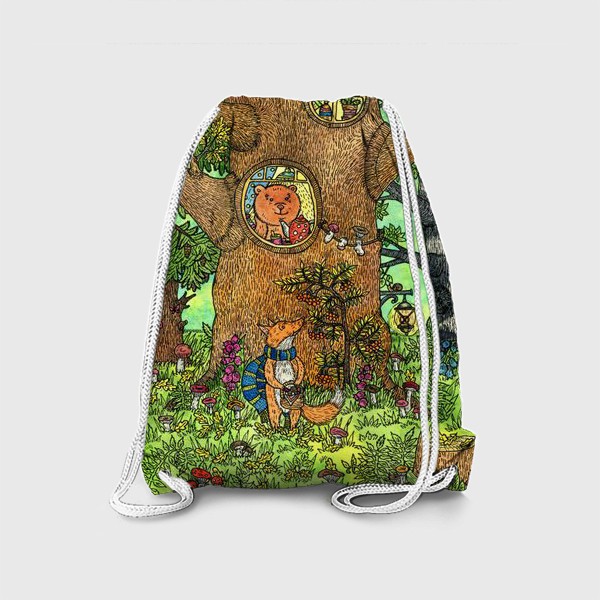 Рюкзак «Лисенок в осеннем лесу»