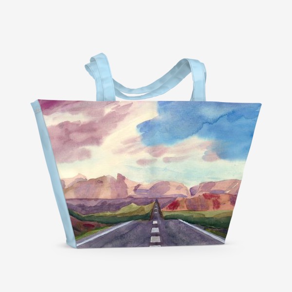 Пляжная сумка «дорога»