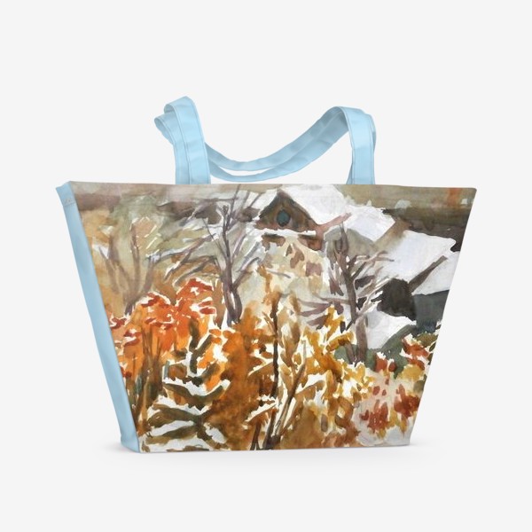Пляжная сумка «Зима»
