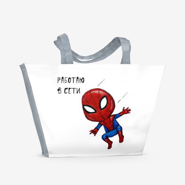 Пляжная сумка «Spiderman »