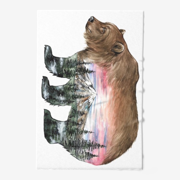 Полотенце «Дыхание природы. Медведь»