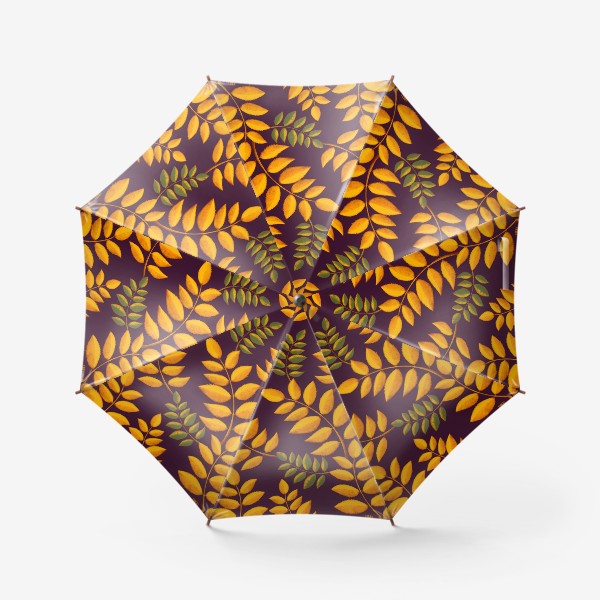 Зонт «осенние листья»