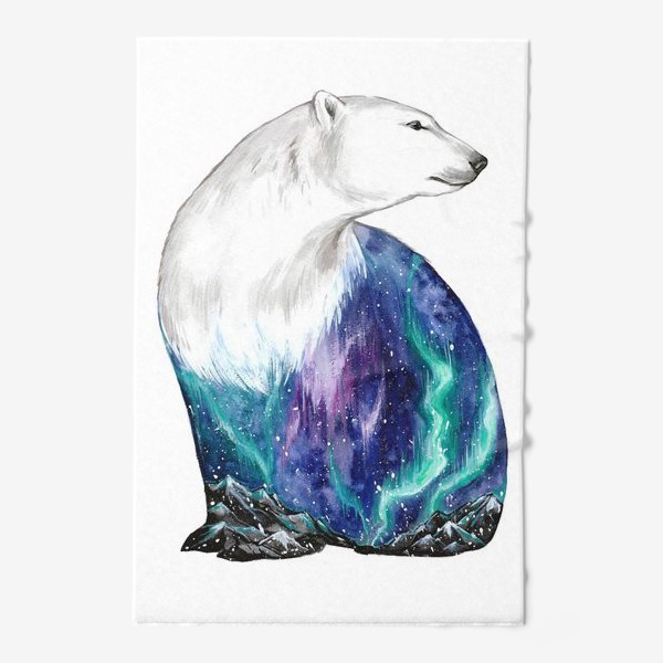 Полотенце «Дыхание природы. Белый медведь»