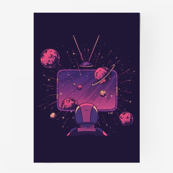 Постер «Космический телевизор»