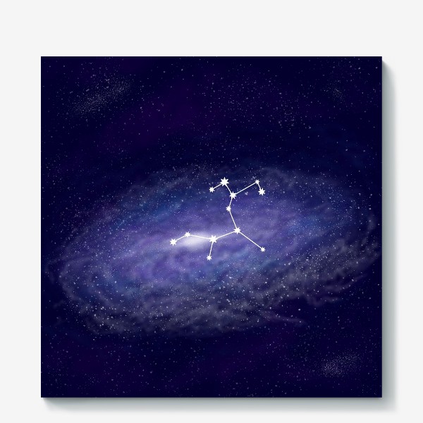 Холст «Созвездие Стрелец. Галактика»