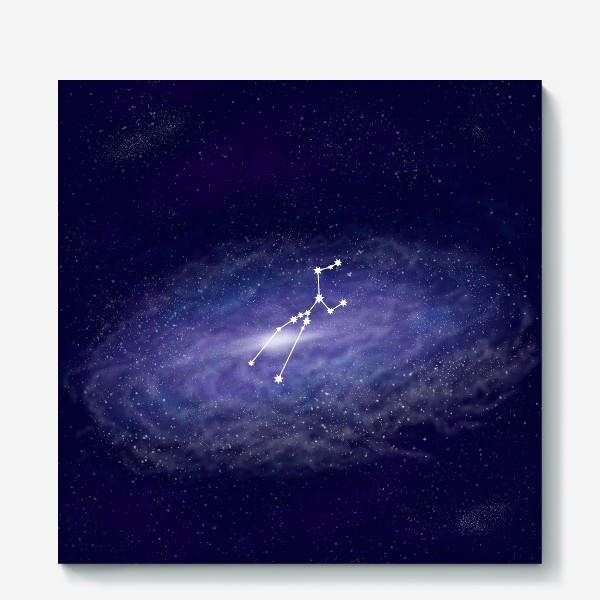 Холст «Созвездие Телец. Галактика»