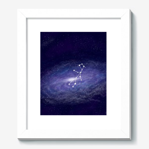 Картина «Созвездие Дева. Галактика»