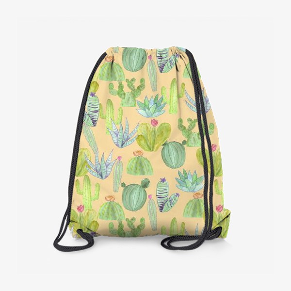 Рюкзак «Кактусовый лес. Пустыня кактусов»