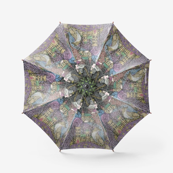 Зонт «Сказочная нимфа»